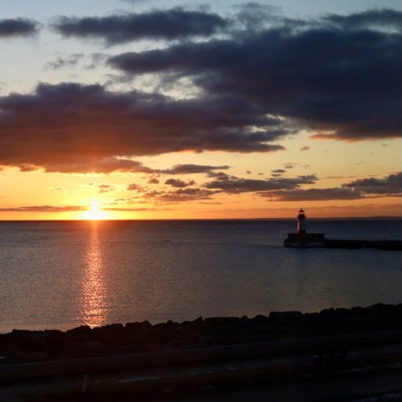 Va Bene Instagram Photo: Planned a fun spring break. I had the itinerary set, hotel booked…but forgot one tiny detail: plane tickets 🤦🏻‍♀️. Ended up in Duluth/Lake Superior. She loved it and I’m glad we did it! Because it isn