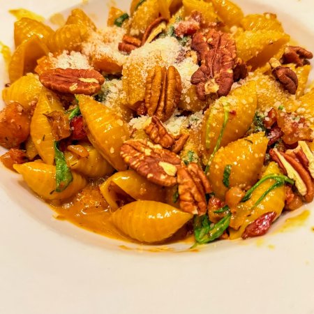 Va Bene Instagram Photo: When in Duluth another must stop for me is vabenecaffe 🍝 🍷
•
Top : mango Zebra-Print Asymmetrical-Neck T-Shirt [REF. 87020656]
Blazer : amazonthedrop Women's Blake Long Blazer in Coffee Bean 
•
•
•
📸 