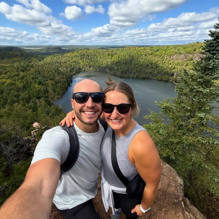 Va Bene Instagram Photo: 📍Our Happy Place 

The best anniversary weekend recharging! We cannot recommend these enough when visiting Duluth:

🍁 Stay: engerloftsduluth 
🍁 Hike: Bean & Bear Lake 
🍁 Eat: vabenecaffe & baliasiancu